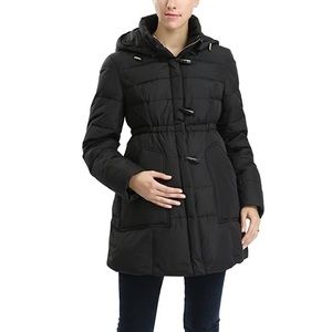 Warm winter maternity parka